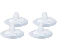 NUK paracapezzoli | Paracapezzoli per l'allattamento | Prevengono il dolore ai capezzoli | Silicone sottile | Misura S (16 mm) | 2 pezzi (Confezione da 2)