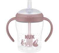 NUK Perfect Match Bear bottiglia con cannuccia 8m+ 1 pz