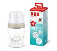 NUK Perfect Match Biberon | 0+ mesi | 150 ml | Biberon anti-coliche | PP | Indicatore di controllo della temperatura | Scimmia | Confezione da 1