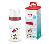 NUK Perfect Match Biberon | 3+ mesi | 260 ml | Biberon anti-coliche | PP | Indicatore di controllo della temperatura | Disney Minni | Confezione da 1