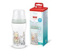 NUK Perfect Match Biberon | 3+ mesi | 260 ml | Biberon anti-coliche | PP | Indicatore di controllo della temperatura | Disney Winnie Puh | Confezione da 1