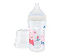 NUK Perfect Match bottiglia con controllo della temperatura 3m+ Peppa Pig 260 ml