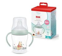 NUK Perfect Match Learner Biberon | 6+ mesi | 150 ml | Bicchiere antigoccia per bambini piccoli | Manici antiscivolo | Disney Winnie Puh | Confezione da 1