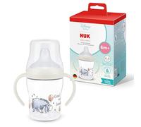 NUK Perfect Match Learner Biberon | 6+ mesi | 150 ml | Bicchiere antigoccia per bambini piccoli | Manici antiscivolo | Disney Ih-Oh | Confezione da 1