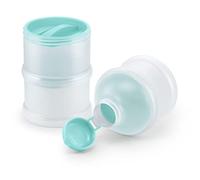 NUK Porzionatore per Latte in Polvere, 3 Pezzi + Imbuto, Privo di BPA, Colore Petrolio
