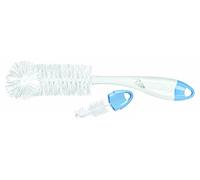 NUK - Spazzola per biberon e tettarella 2 in 1 (i colori possono variare)