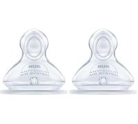 NUK Tettarella anticolica in silicone, set da 2 pz (Confezione da 2)