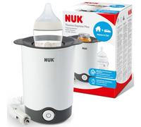 NUK Thermo Express Plus scaldabiberon portatile con adattatore 12V | Riscalda cibi liquidi e pappe in 90 secondi, Spegnimento automatico, Cestello estraibile