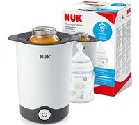 NUK Thermo Express scaldabiberon | Riscalda delicatamente cibi liquidi e pappe in 90 secondi | Spegnimento automatico | Cestello estraibile per una semplice rimozione | Spina europea a 2 poli