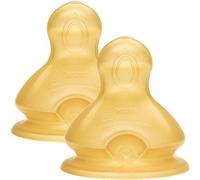 NUK Wide Neck Latex Teat x2 - 6-18m - Large Hole