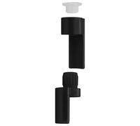 Nuk3y Fermaporta 3 III per porte residenziali adatto a tutte le cerniere da 7,6 cm a 4-1/2" (nero)