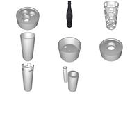 Nuka Cola Night Light Lamp for Fallout Gaming Room with USB & Battery Power