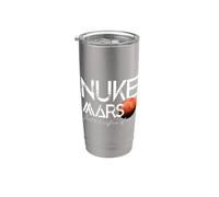 Nuke Mars Marte esplorazione spazio razzo nave spaziale Bicchiere termico in acciaio inox doppia parete