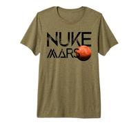 Nuke Mars Marte esplorazione Spazio Razzo Nave Spaziale Maglietta Premium