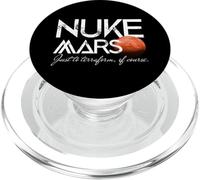 Nuke Mars Marte esplorazione spazio razzo nave spaziale PopSockets PopGrip per MagSafe