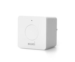 NUKI Bridge, apriporta Automatico con Bluetooth e Wi-Fi, Serratura Elettronica Controllo da remoto, Accessorio Smart per Serratura, per Home Lock, Bianco