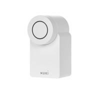 Nuki Smart Lock (2023), serratura intelligente con tappetino per accesso senza chiavi senza conversione, serratura elettronica che rende lo smartphone una chiave, bianco