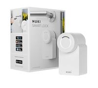 Nuki Smart Lock 3.0, serratura intelligente per accesso senza chiavi senza rimodellamento, serratura elettronica aggiornabile, certificazione AV-TEST, bianco