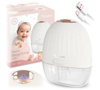 Nukido Tiralatte Elettrico 3 Modalità Portatile LED Display BPA Free Silicone Bianco