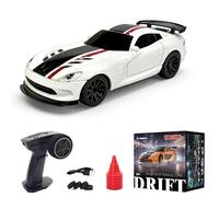 NULA 1/43 RC Drift Auto 2.4 G completamente proporzionale elettrico 4 WD Mini Racing Auto con Gyro & Linkage Gruppo di luci RTR Indoor Hobby Driftwagen Telecomando - Gyro Version