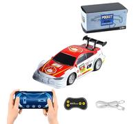 NULA 1:43 Scala Mini RC Auto in lega con auto radiocomandata 2.4G 5CH, auto da corsa ad alta velocità per adulti e giovani, decorazione da scrivania regalo