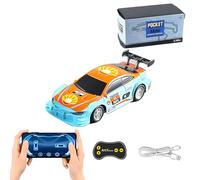 NULA 1:43 Scala Mini RC Auto in lega con auto radiocomandata 2.4G 5CH, auto da corsa ad alta velocità per adulti e giovani, decorazione da scrivania regalo