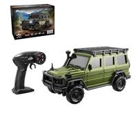 NULA Mini RC Crawler Auto 1/43 4WD Offroad RC Truck Monstertruck, telecomando 2,4G, auto completamente proporzionale con illuminazione a LED, velocità regolabile, auto da arrampicata