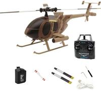 NULA RC ERA C184 MD500 - Elicottero RC senza spazzole, 4 canali, Flybarless, giroscopio a 6 assi, posizionamento ottico, controllo a un tasto, elicottero telecomandato per adulti