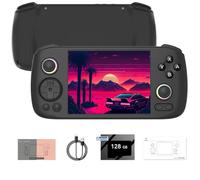 NULA RG406H - Console da gioco portatile retrò con scheda TF da 128 GB, 4000+ giochi, touch screen da 4 pollici, 5000 mAh, Android 13 Unisoc T820, processore retrò emulatore videogioco