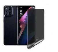 nulala 3 Pezzi Anti-Spia Pellicola Protettiva per OPPO A54 A74 5G Reno 5/6/7/Find X5 X4 realme 7/8/9 Pro, Privacy TPU Film Hydrogel Protezione Schermo [Supporta Sblocco delle Impronte Digitali]