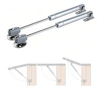 nulala Molle a gas per armadietti, molle a gas da 300 N/30 kg, supporto per coperchio a molla, supporto per sollevamento, molle a gas per porte aperte, adatte a tutti i tipi di armadi a soffitto