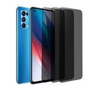 nulala Privacy Pellicola Protettiva in Vetro Temperato per OPPO A9, 9H Durezza/No Bolle/Antigraffio, 3 Pezzi Anti-Spy Pellicola Vetro Copertura Completa Protezione Schermo per OPPO A9
