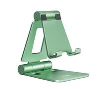 Nulaxy A4 Supporto Telefono Dock Universale Supporto per Telefono Cellulare Scrivania Compatibile con iPhone 14 13 12 11 XS Max XR X 8 7 6, Samsung S10 S9 S8, Smartphones - Verde