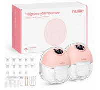 Nuliie Tiralatte Elettrico Portatile Rosa 1 St