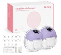 Nuliie Tiralatte Elettrico Portatile Viola 1 St