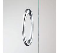 BOX CABINA DOCCIA 3 TRE LATI 70X140X70 CM VETRO 6MM TRASPARENTE 1ANTA SCORREVOLE