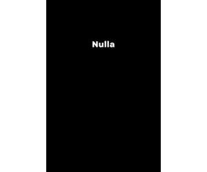 Nulla | il regalo perfetto per chi ha già tutto | Regalo Divertente | Amici e Parenti | Donna e Uomo |