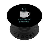 Nulla importa Nihilismo Assurdista Filosofia esistenziale PopSockets PopGrip Adesivo