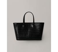 NULLA SCRITTO Borsa tote Ain coccodrillo (nero)