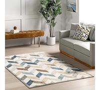 nuLOOM Hadlee Chevron - Tappeto lavabile in lavatrice, 90 x 150 cm, multicolore