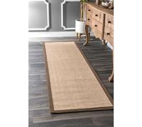 nuLOOM Orsay Machine - Tappeto in sisal, 60 cm x 40 cm, colore: Marrone