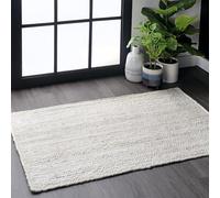 nuLOOM Rigo Hand Woven Jute Tappeto decorativo, juta, beige, 2' 3" x 4'