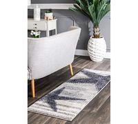 nuLOOM Thomas Paul Starfish - Tappeto corridore, 5,8 x 20,3 cm, grigio