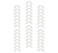 NULYLU 100 Paia Cuscinetti Nasali in Silicone per Occhiali da Sole e Montature, Antiscivolo e Riducono Carico un Comfort Duraturo