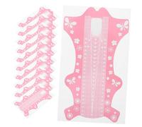 NULYLU 100pezzi Forme Per Estensione Unghie Strumenti Per Manicure Professionale Adesivi Per Nail Art Per Tecniche Di Estensione e Manicure Fai Te Design Versatile e Comfort Durante