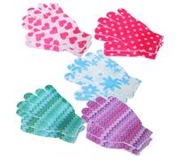 NULYLU 10pezzi Guanto Esfoliante Per Doccia Da Colori Misti Per Massaggi e Pulizia Della Per Uso Quotidiano e Sensibile