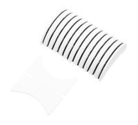 NULYLU 12pezzi Strisce Adesive Per Ciglia Ultra Sottili Impermeabili e Confezione Per Applicazione Istantanea e Pratica Adatte Trucco Quotidiano e Occasioni Speciali