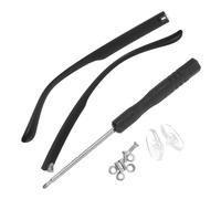 NULYLU 1paio Braccia Di Ricambio Per Occhiali Stanghette Antiscivolo Con Design Elegante Accessorio Per Riparazione e Manutenzione Occhiali Adatte Tutti Tipi Di Volti e Stili