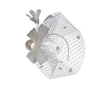 NULYLU 1pc Creative Bride Headdress Fashion Feather Costume Forcellino Per Matrimonio