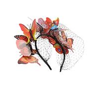 NULYLU 1pc Women Wedding Headdress Veil Capel Band Party Photo Pop Bride Capel Band